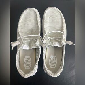 Hey Dude Wendy Canvas Mint green Women's Lightweight Shoes Slip shoes
Size 9